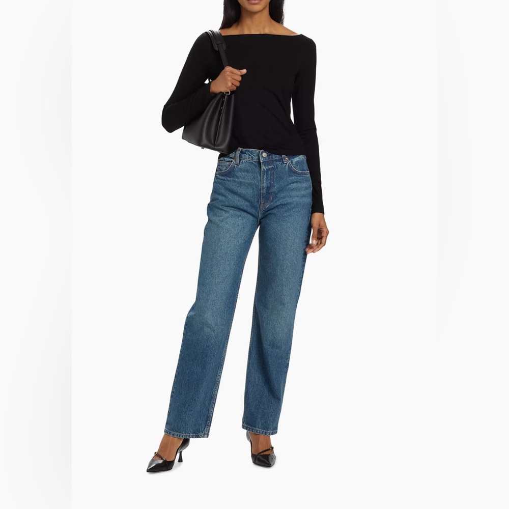 Reformation Abby High Rise Straight Leg jeans
